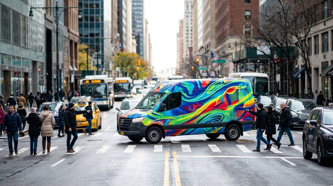 เปลี่ยนรถให้ทำเงิน! กลยุทธ์ 'Car Wrap' โฆษณาเคลื่อนที่ จ่ายทีเดียวโปรโมทแบรนด์ฟรี 3 ปี - car-wrap-vehicle-branding-marketing-strategy