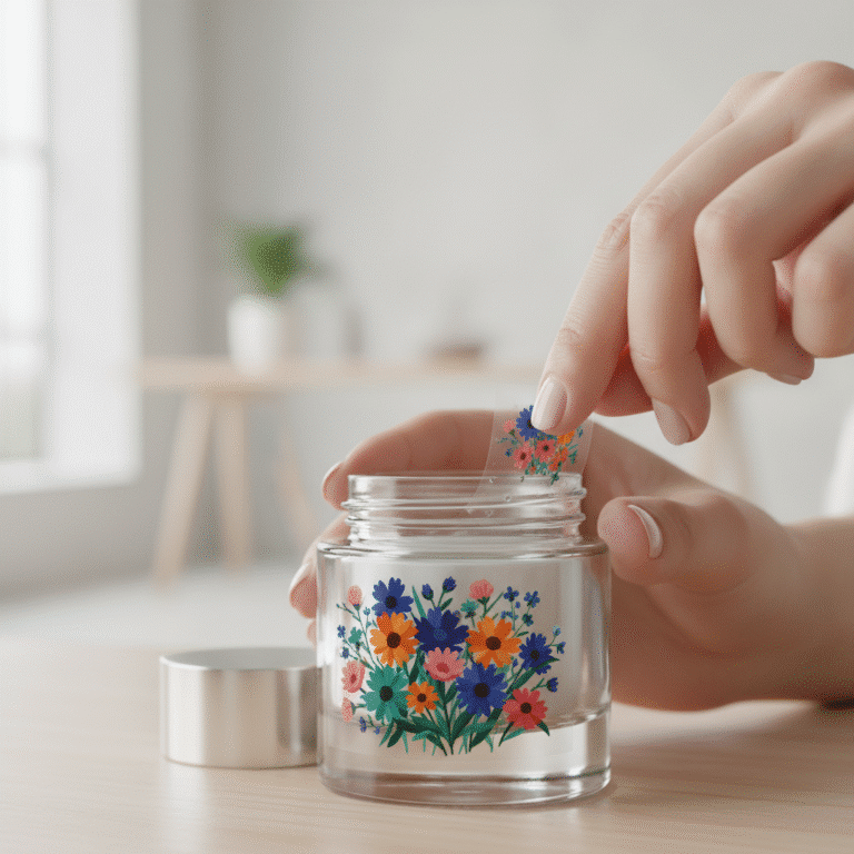 ผลิตสติ๊กเกอร์แบบใส กันน้ำ | ผลิตงานสติ๊กเกอร์ สีชัด ทน