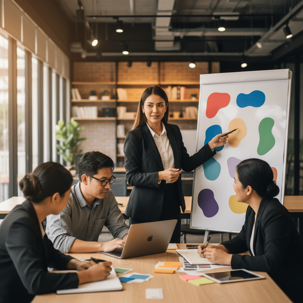 สีโลโก้บอกอะไร? จิตวิทยาสีสำหรับแบรนด์ SME - color-psychology-branding-sme-thailand