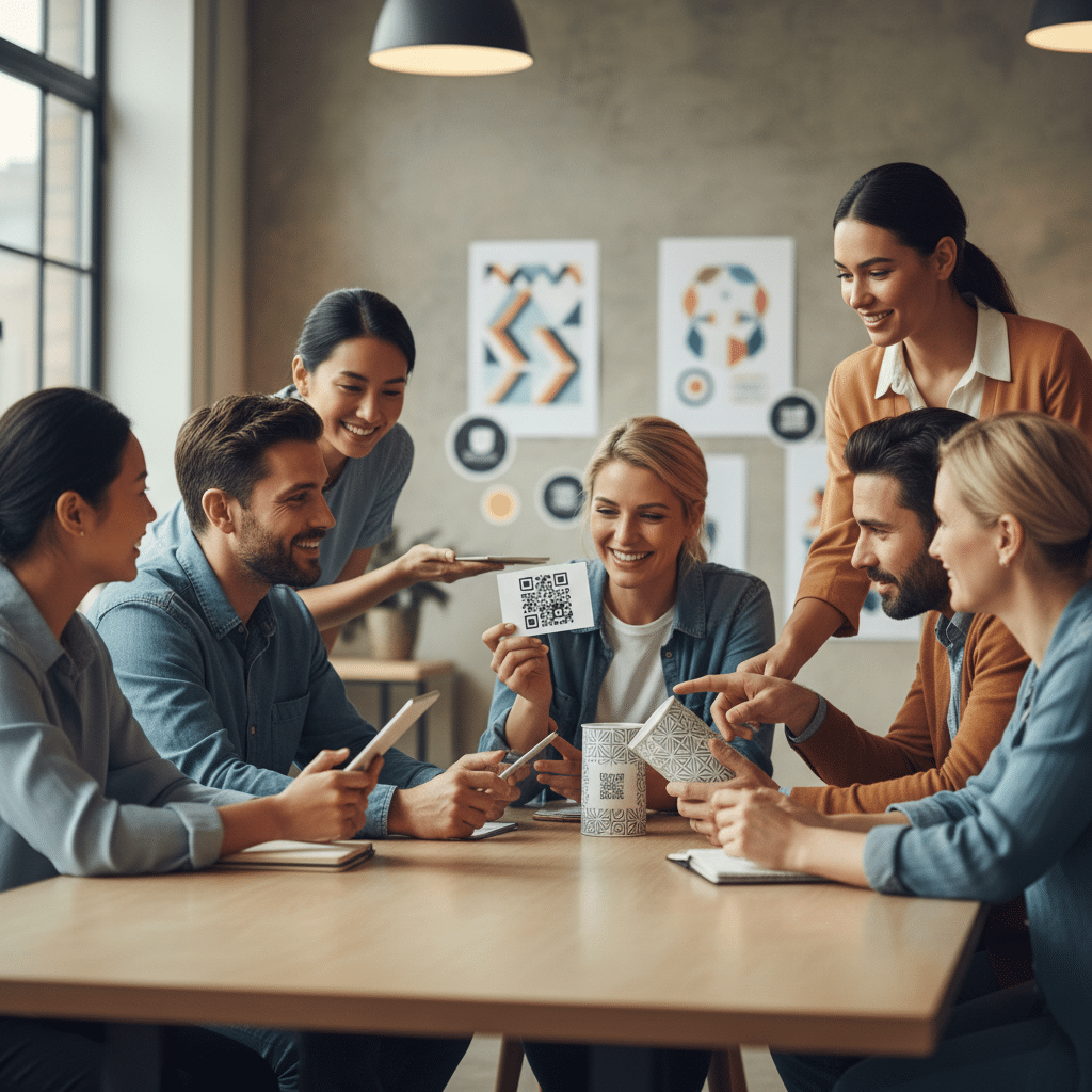 พลิกเกม! 5 ไอเดียใช้ QR Code บนสื่อสิ่งพิมพ์ให้ปัง - creative-qr-code-print-marketing