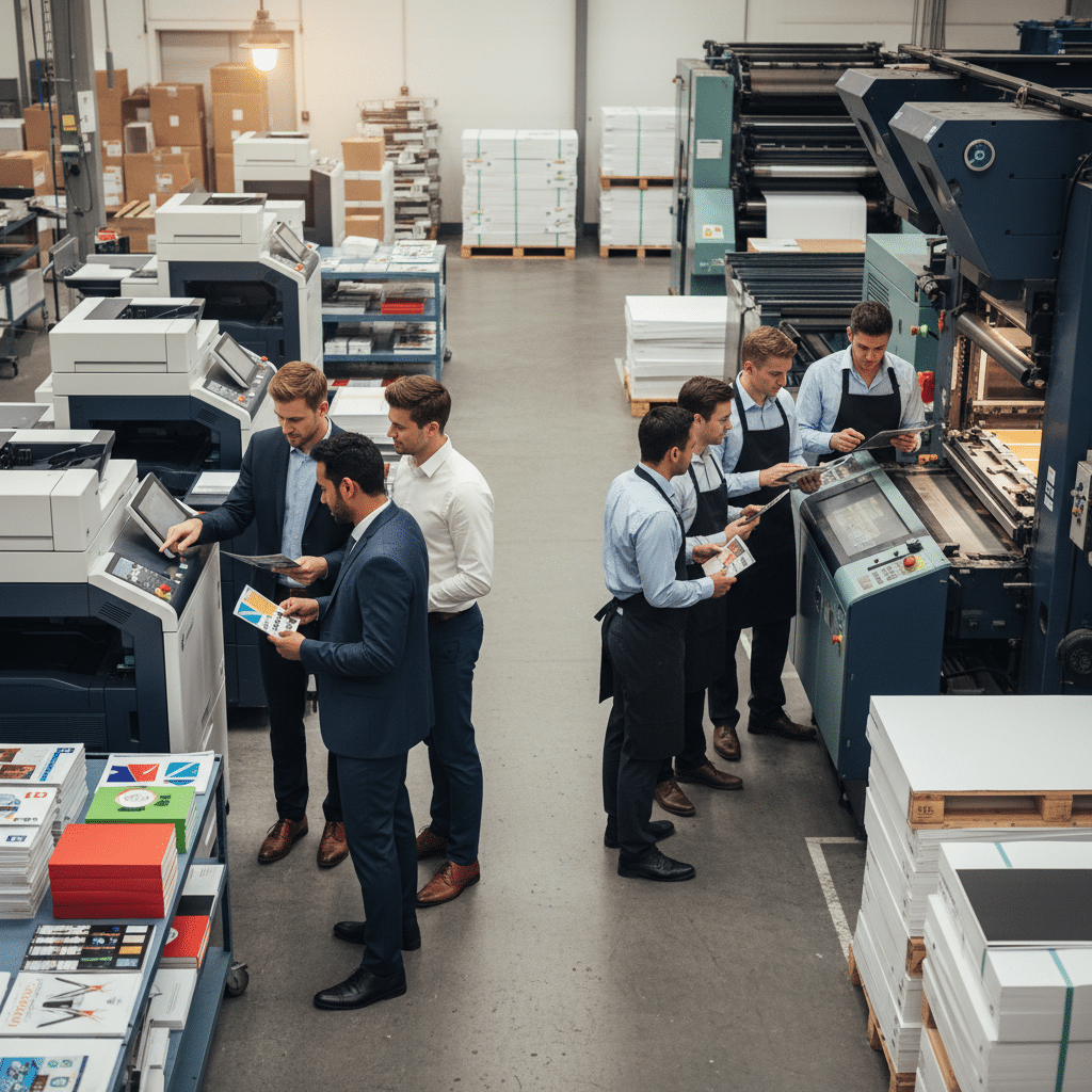 พิมพ์ 50 หรือ 5,000 ใบ? เทียบ 'Digital vs Offset' ระบบไหนคุ้มงบที่สุด - digital-vs-offset-printing-system-comparison