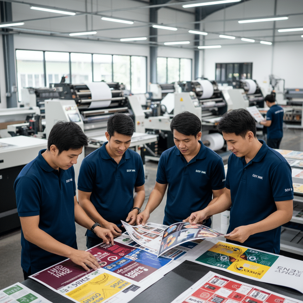 พิมพ์รักษ์โลก: เทรนด์หมึก Soy Ink มาแรง SME ต้องรู้ - eco-print-soy-ink-sme-trend