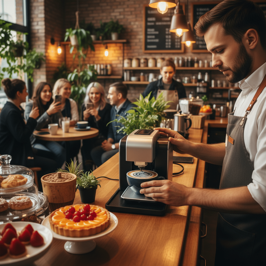 หมึกพิมพ์กินได้: เทรนด์ใหม่สร้างแบรนด์ร้านอาหาร-คาเฟ่ - edible-ink-printing-food-branding