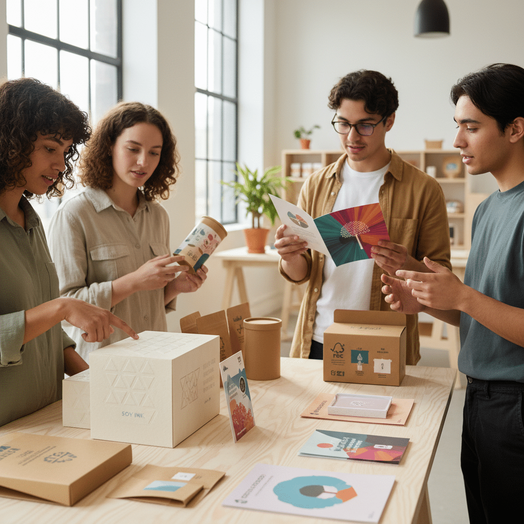 โลกเดือดลูกค้าดู! เทรนด์ 2026 'Green Printing' พิมพ์รักษ์โลกยังไงให้ต้นทุนไม่บานปลาย - green-printing-eco-friendly-trend-2026