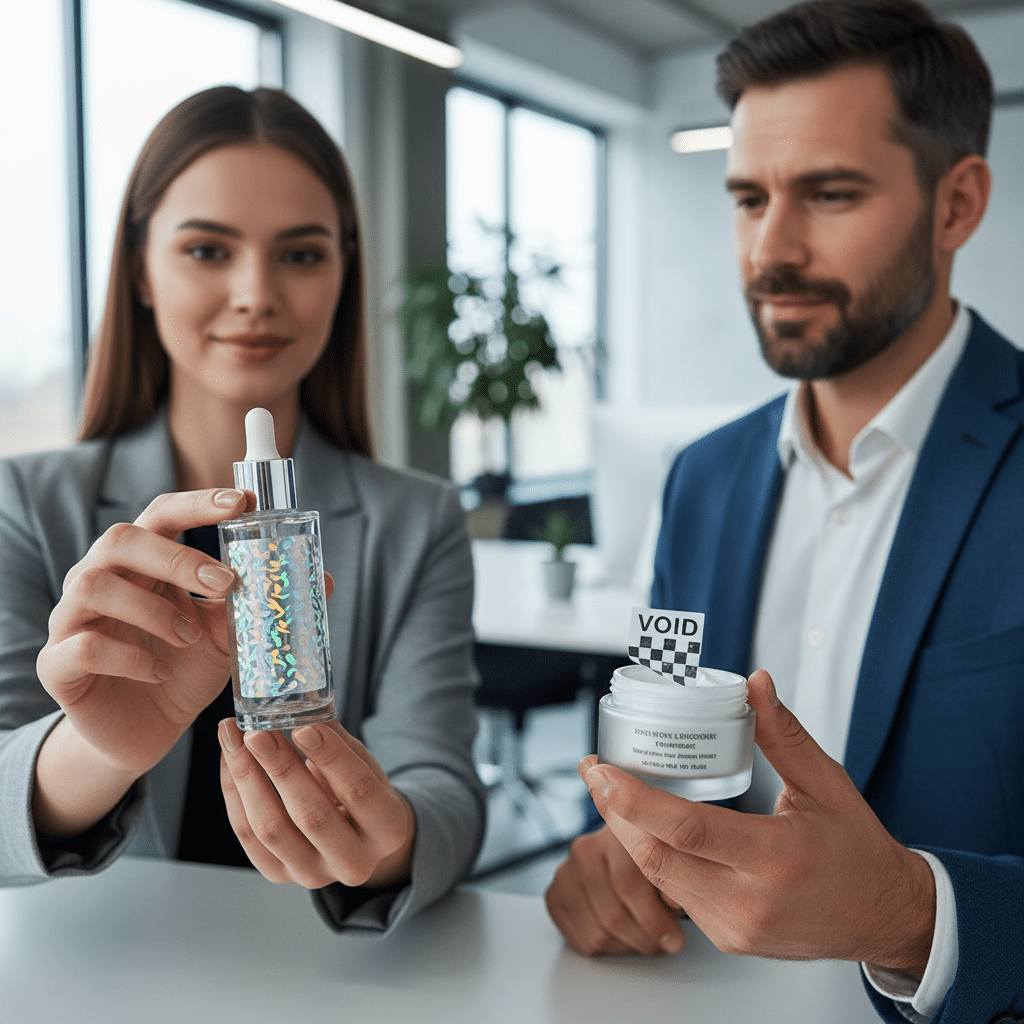 ของปลอมระบาด! แก้ด้วย 'สติ๊กเกอร์กันปลอม' (Hologram) ติดปุ๊บดูแพง - hologram-security-sticker-branding-tips