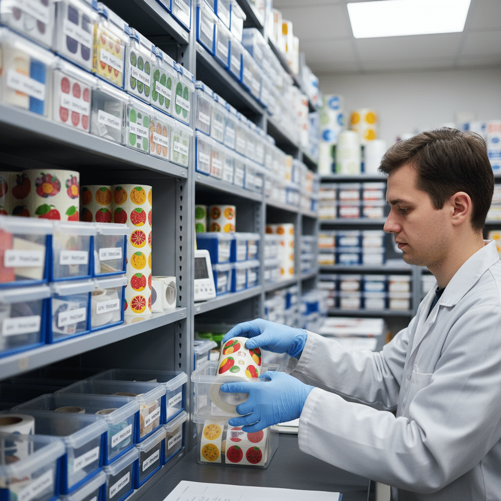 ยืดอายุสติ๊กเกอร์-ฉลากสินค้า: 5 วิธีเก็บรักษาให้สีสดทนนาน - how-to-store-stickers-labels