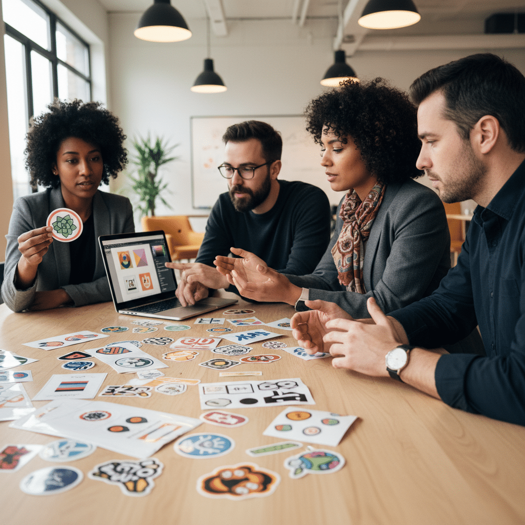 Kiss-Cut vs Die-Cut: เลือกตัดสติ๊กเกอร์แบบไหนดี? - kiss-cut-vs-die-cut-sticker-guide