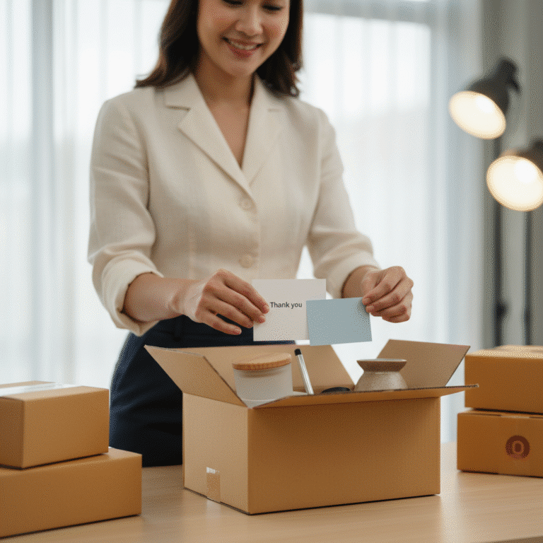 ยอดขายออนไลน์พุ่ง! กลยุทธ์ ‘Packaging Inserts’ ปี 2026: แค่ใส่ ‘การ์ดขอบคุณ’ ลูกค้าก็กลับมาซื้อซ้ำ