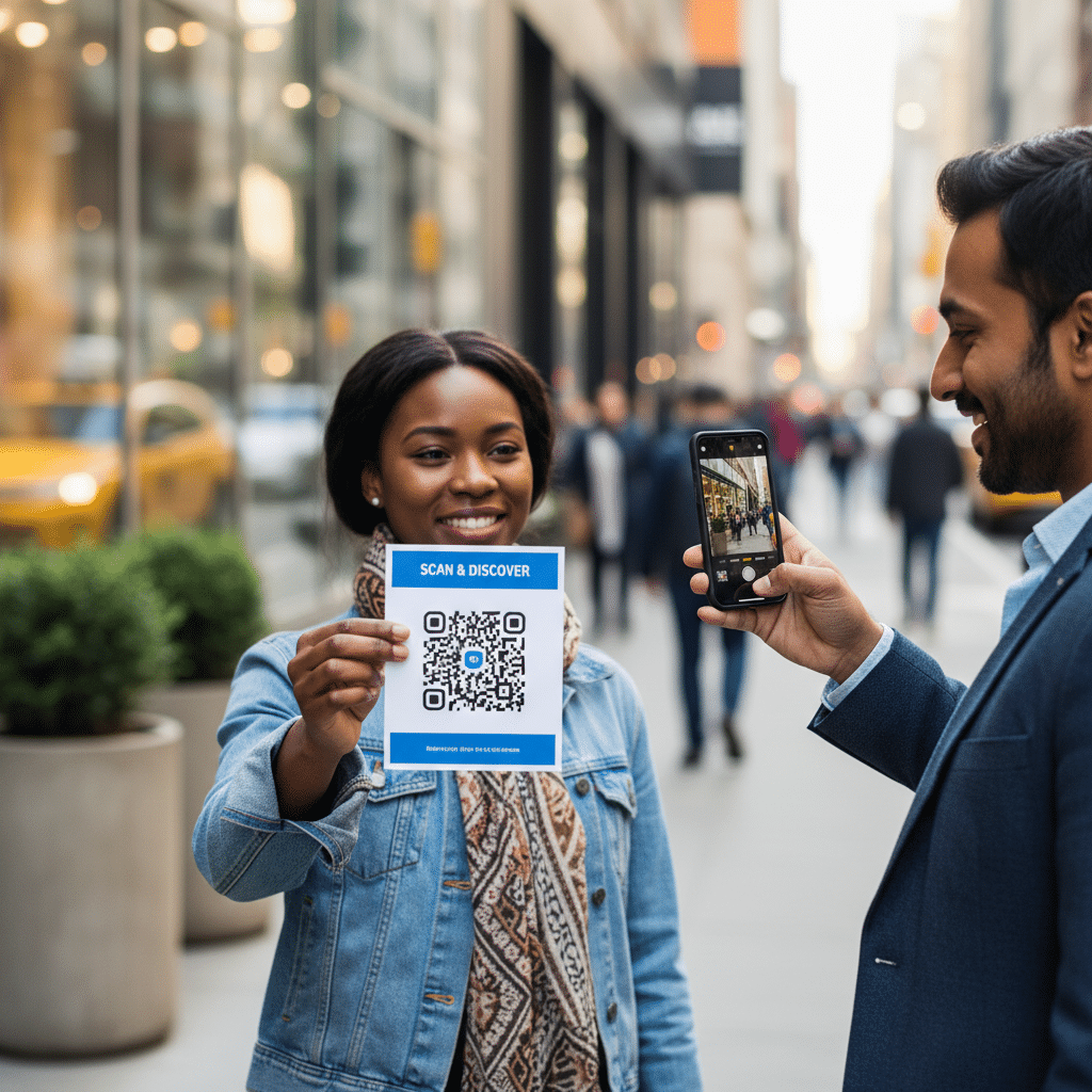 ใบปลิวไม่ตาย! เจาะเทคนิค 'Print to Digital' ติด QR Code ยังไงให้ลูกค้าสแกนทันที - print-to-digital-qr-code-marketing-technique