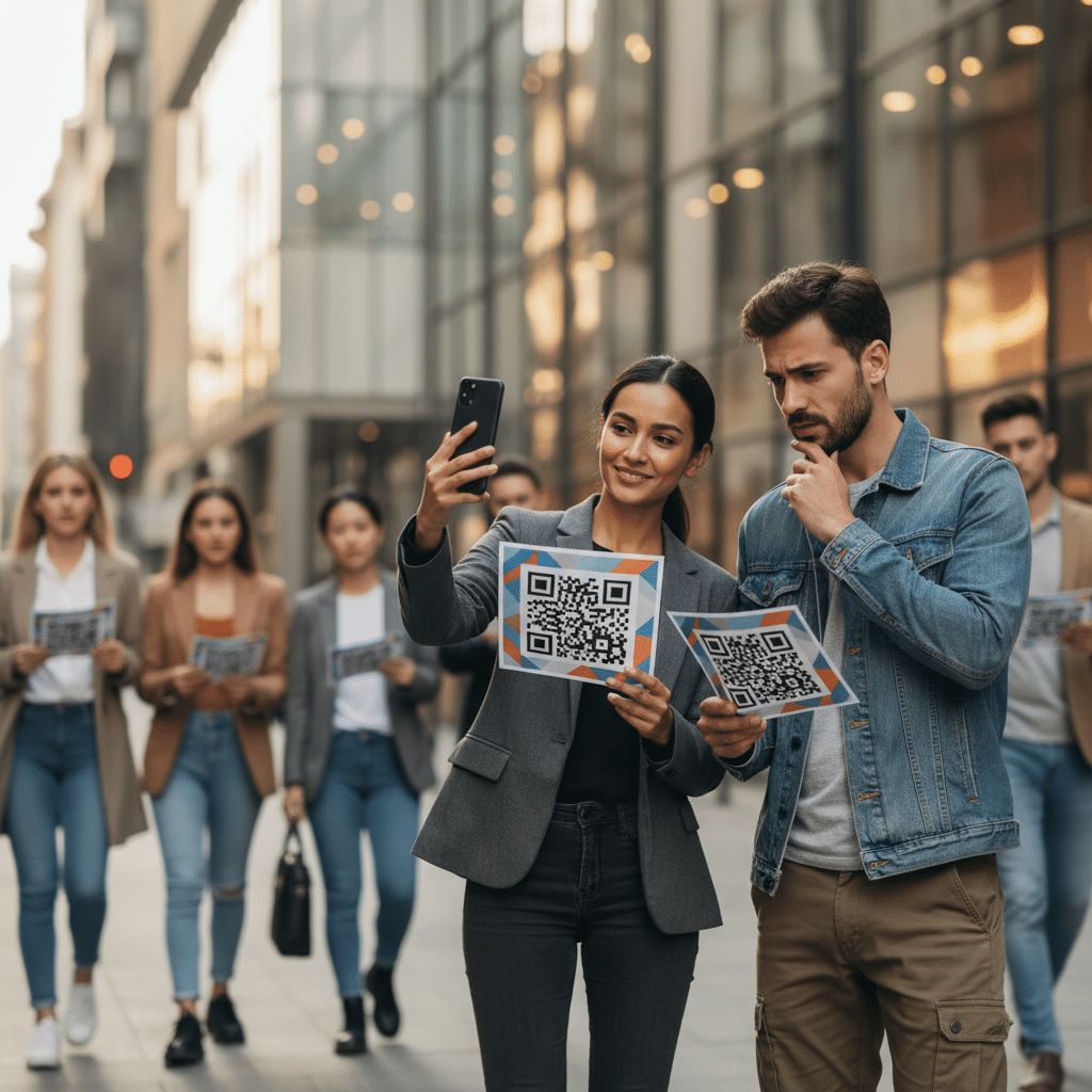 แจกใบปลิวแล้วเงียบ? 4 กลยุทธ์ใส่ 'QR Code' ให้คนอยากสแกน เปลี่ยนกระดาษเป็นยอดขาย - qr-code-flyer-marketing-strategy-o2o