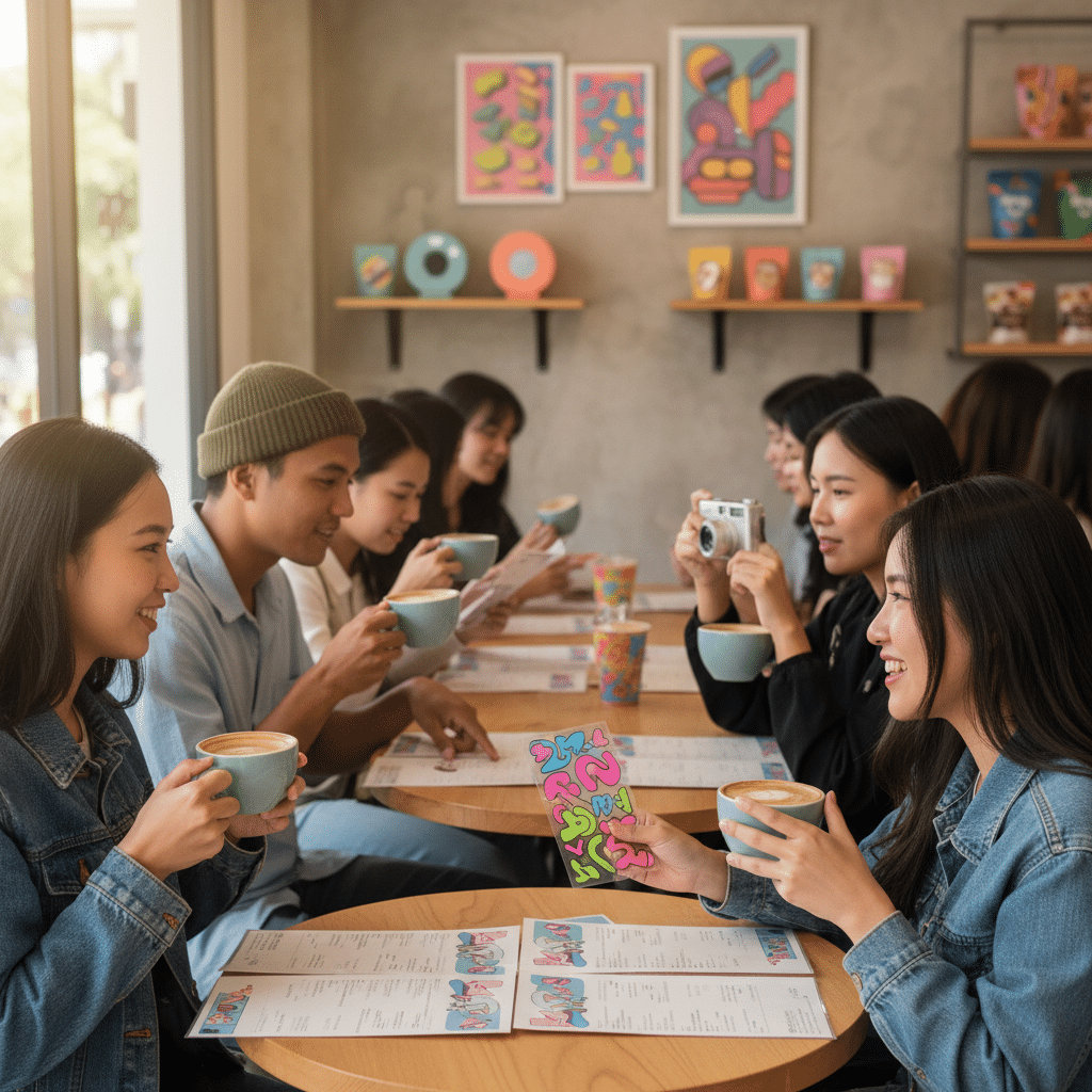 Y2K คัมแบ็ก! ส่องการตลาดสิ่งพิมพ์สไตล์เรโทรสำหรับ SME - retro-print-marketing-sme-trend