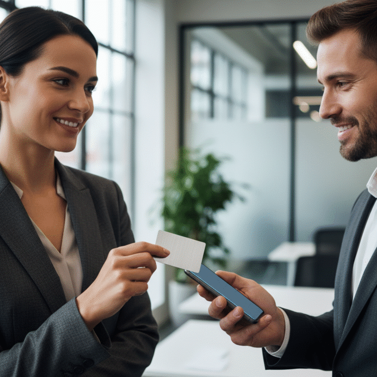 เทรนด์ 2026: “Smart Business Card” นามบัตรอัจฉริยะ แตะปุ๊บ Save ปั๊บ
