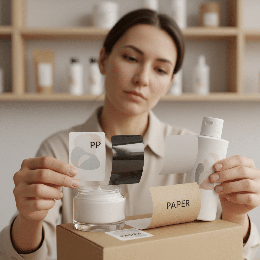 สติ๊กเกอร์ PP vs PVC vs กระดาษ: เลือกแบบไหนดี? - sticker-material-pp-pvc-paper