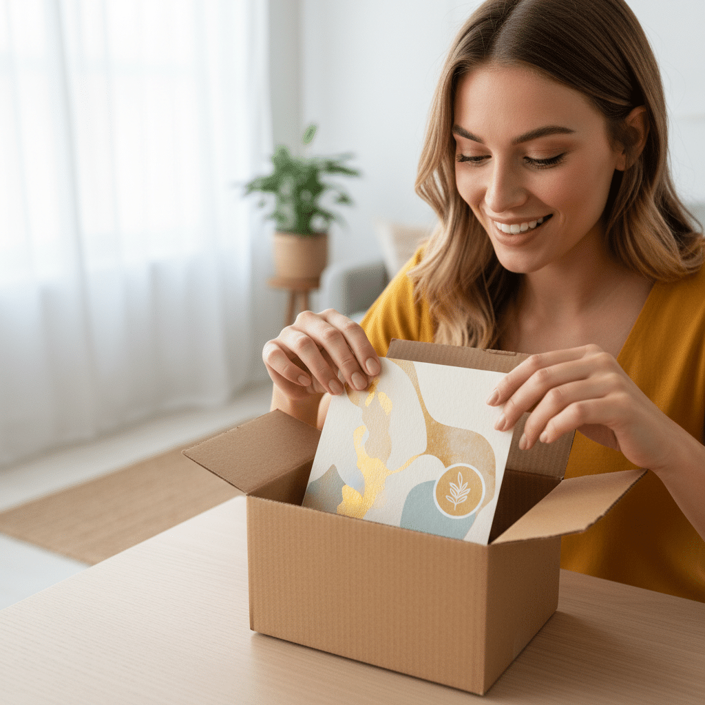 ยกระดับ Unboxing! 5 ไอเดียสิ่งพิมพ์เพิ่มลูกค้าประจำ - unboxing-experience-print-ideas-ecommerce