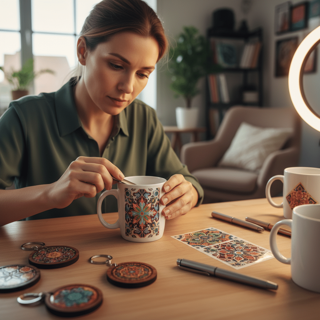 ไม่ต้องสกรีนก็หรูได้! เจาะลึก 'UV DTF' พิมพ์นูนติดได้ทุกผิว - uv-dtf-printing-technology-guide-sme