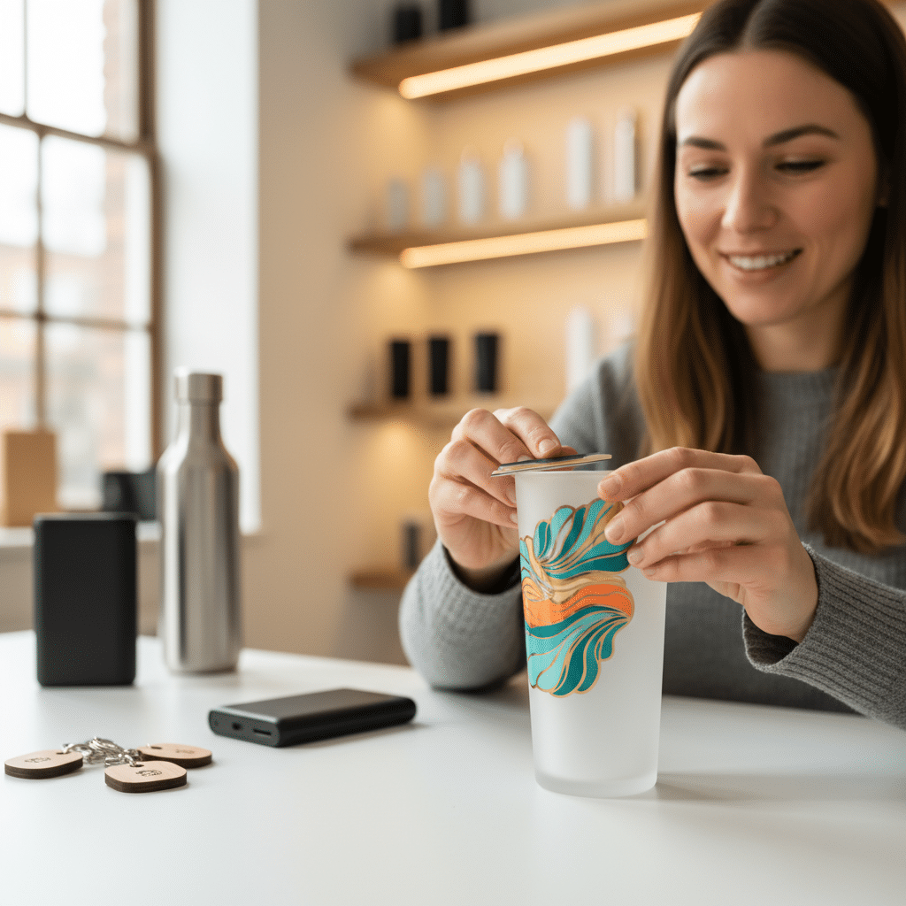 ลืมสกรีนแก้วไปได้เลย! รู้จัก 'UV DTF' สติ๊กเกอร์นูน 3D ลอกแปะได้ทุกทรง ไม่ง้อขั้นต่ำ - uv-dtf-sticker-printing-technology-no-minimum