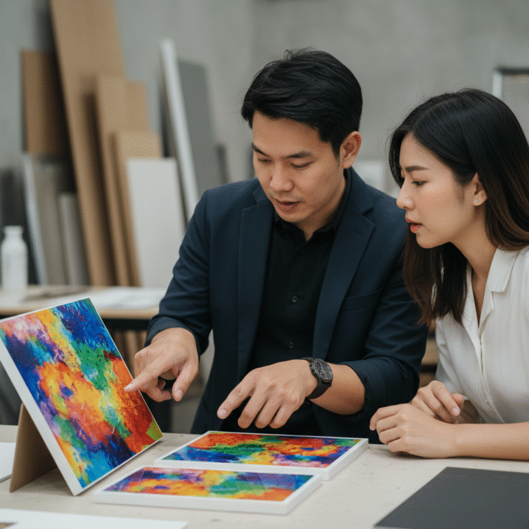 สกรีนลงแผ่น vs ติดสติ๊กเกอร์? รู้จักงาน ‘UV Flatbed’ พิมพ์นูนมีมิติ สวยทน ไม่ต้องกลัวลอก