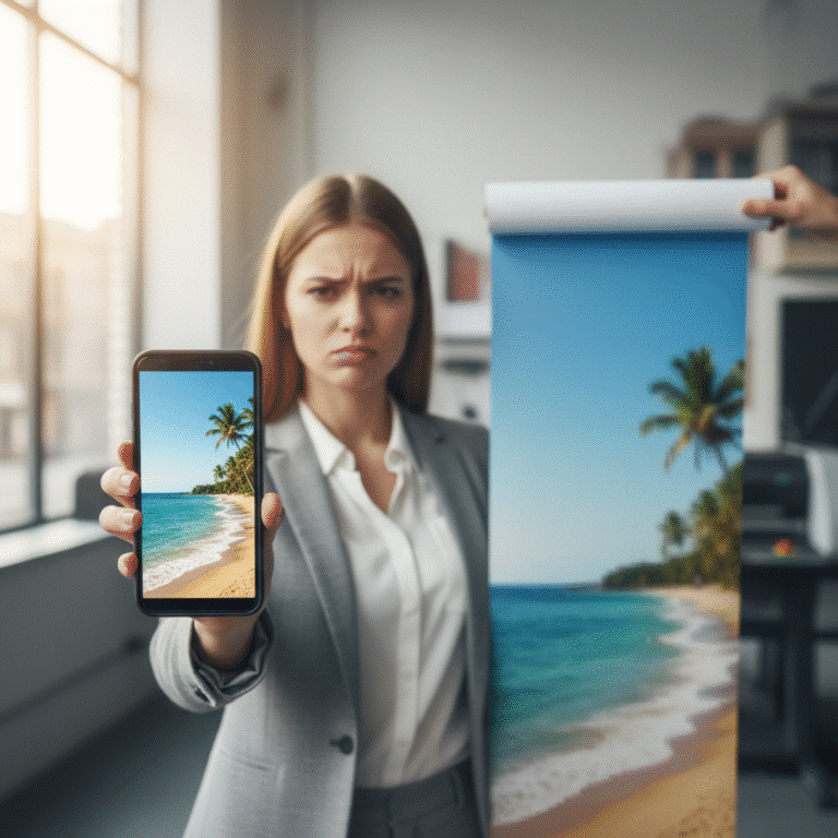 ส่งรูปผ่านแชทระวังพัง! ทำไมต้องใช้ไฟล์ Vector (.AI) พิมพ์ป้ายใหญ่?