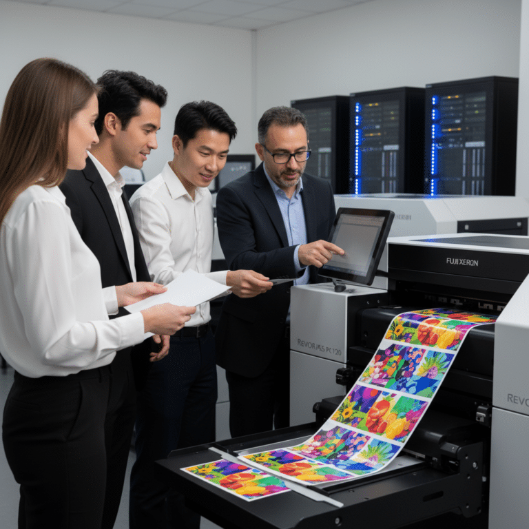 เทคโนโลยีพิมพ์สีสด 2026: ยกระดับฉลาก SME ด้วย Fuji Xerox