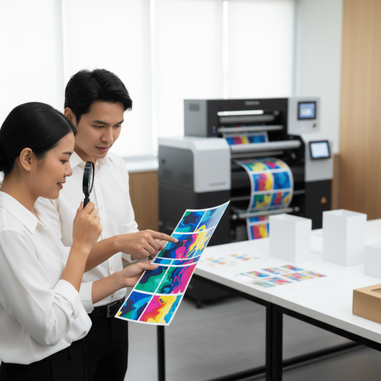 อัปเดตเทคฯ 2026! พิมพ์ฉลากสินค้าสีสดคมชัดด้วย Fuji Xerox