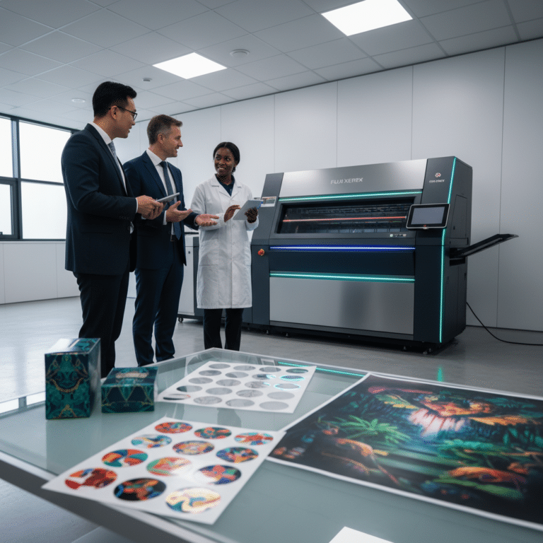เจาะลึกเทคโนโลยีพิมพ์ 2026! เครื่อง Fuji Xerox สีสดไดคัทเป๊ะ