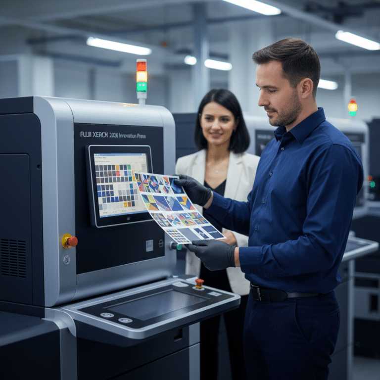 เจาะเทคโนโลยีพิมพ์ 2026! เครื่อง Fuji Xerox ดันสีสดขั้นสุด