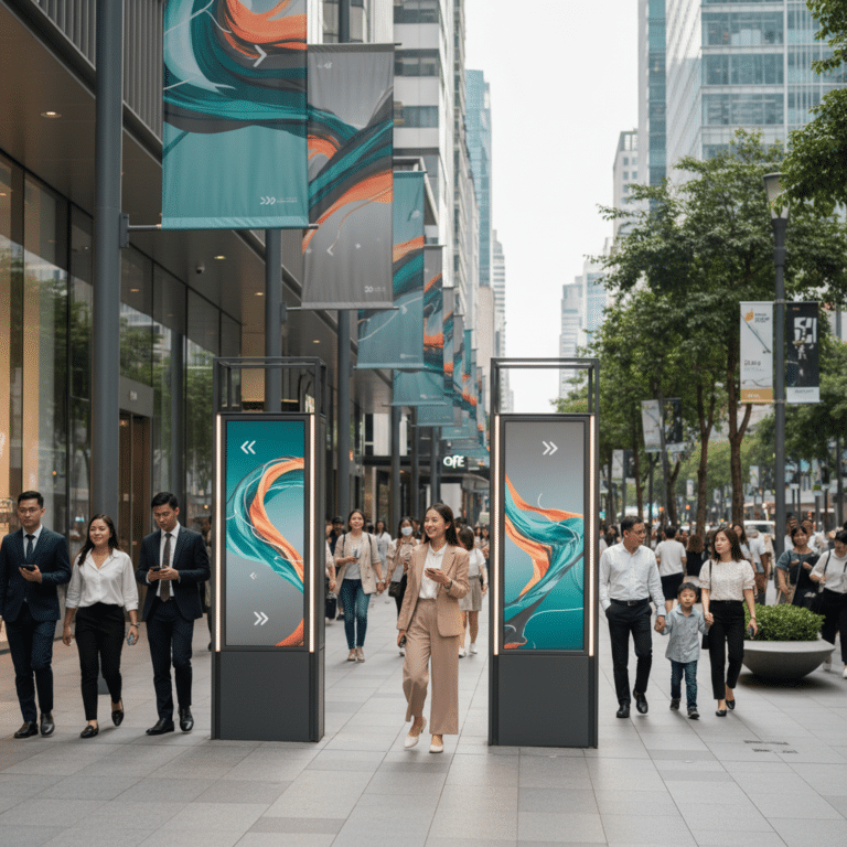 การตลาด O2O ปี 2026! ดึงคนเข้าร้านด้วยป้ายและสแตนดี้