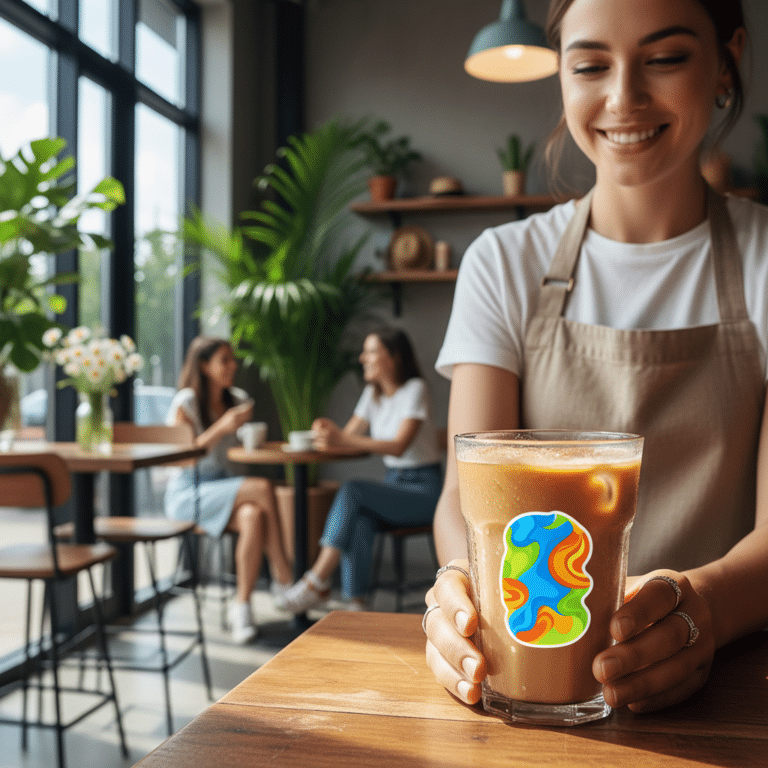 สติ๊กเกอร์กันน้ำ 100%: ไอเทมลับร้านคาเฟ่รับซัมเมอร์ 2026