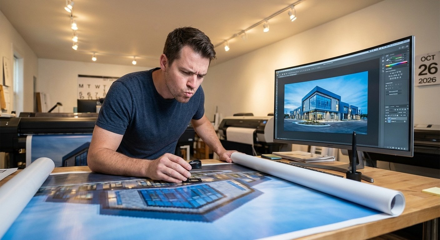 รูปจาก AI สวยแต่พิมพ์แตก! เช็กด่วน 'Resolution' งานออกแบบยุค 2026 ก่อนส่งโรงพิมพ์ - ai-generated-image-print-resolution-guide-2026