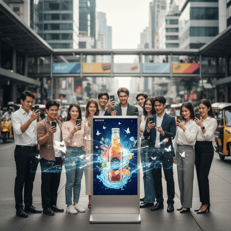 เจาะเทรนด์ 2026! ป้ายโฆษณาผสาน AR ยกระดับแบรนด์ SME