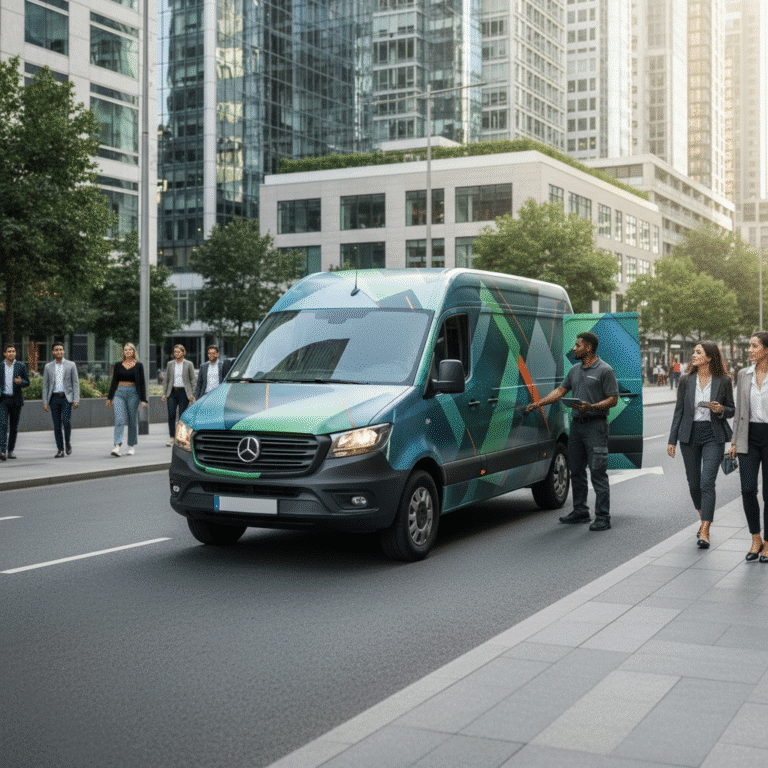 รถบริษัท = สื่อฟรี! เทคนิคทำ Car Wrap โฆษณาให้ปังปี 2026