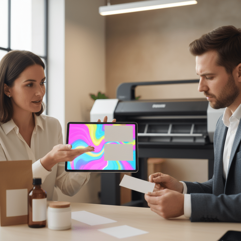 CMYK vs RGB: เตรียมไฟล์พิมพ์ฉลากอย่างไรไม่ให้สีเพี้ยน