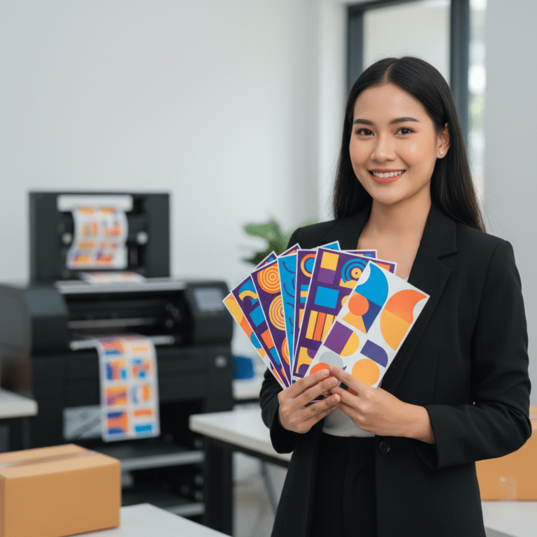 เทคโนโลยีพิมพ์ดิจิทัล 2026: สั่งฉลาก On-Demand ลดต้นทุน SME