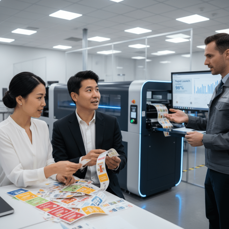 เทคโนโลยี Digital Print 2026 พิมพ์ฉลากสีสด ลอนช์สินค้าไว