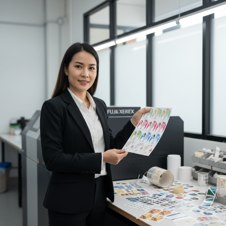 ทำไมต้อง Fuji Xerox? ส่องเทคโนโลยีพิมพ์ฉลากสินค้าสีสด