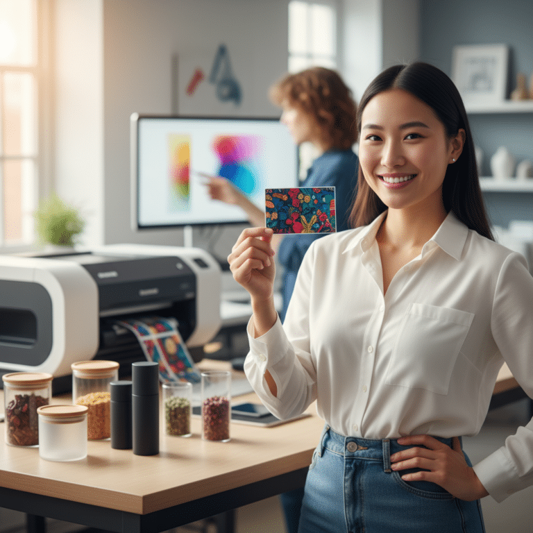 เทคโนโลยี Fuji Xerox พิมพ์ฉลาก SME สีสด พรีเมียม