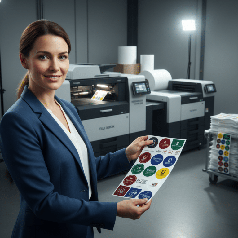 เจาะสเปก Fuji Xerox 2026! พิมพ์สติ๊กเกอร์สีสด คมชัดระดับโปร