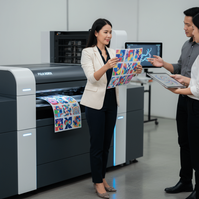 เจาะเทคโนโลยีพิมพ์ Fuji Xerox 2026! สีสดคมชัด ไดคัทเป๊ะ
