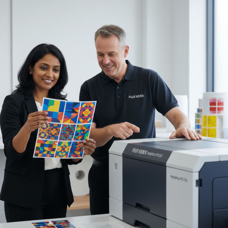 พิมพ์ฉลากสีตรงปก! เจาะลึกเทคโนโลยี Fuji Xerox ยกระดับ SME