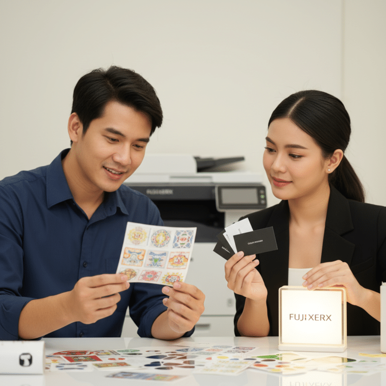 เครื่องพิมพ์ Fuji Xerox ดียังไง? ไขความลับสีสดมัดใจ SME