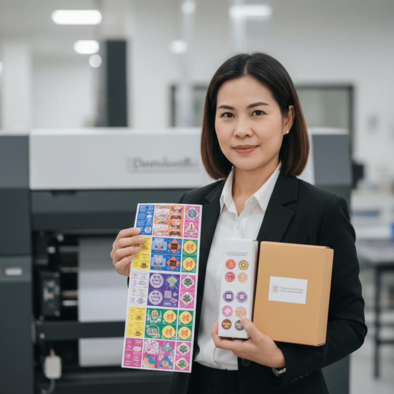 นวัตกรรมพิมพ์ 2026! อัปเกรดฉลากสีสดด้วย Fuji Xerox