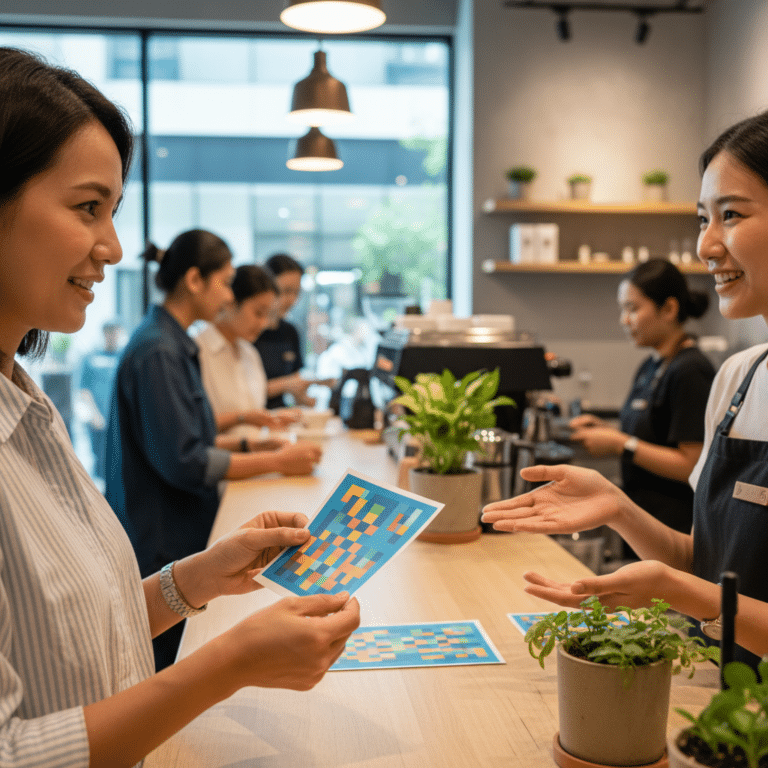 การตลาด O2O ปี 2026! ดันยอดขายด้วยใบปลิวติด QR Code