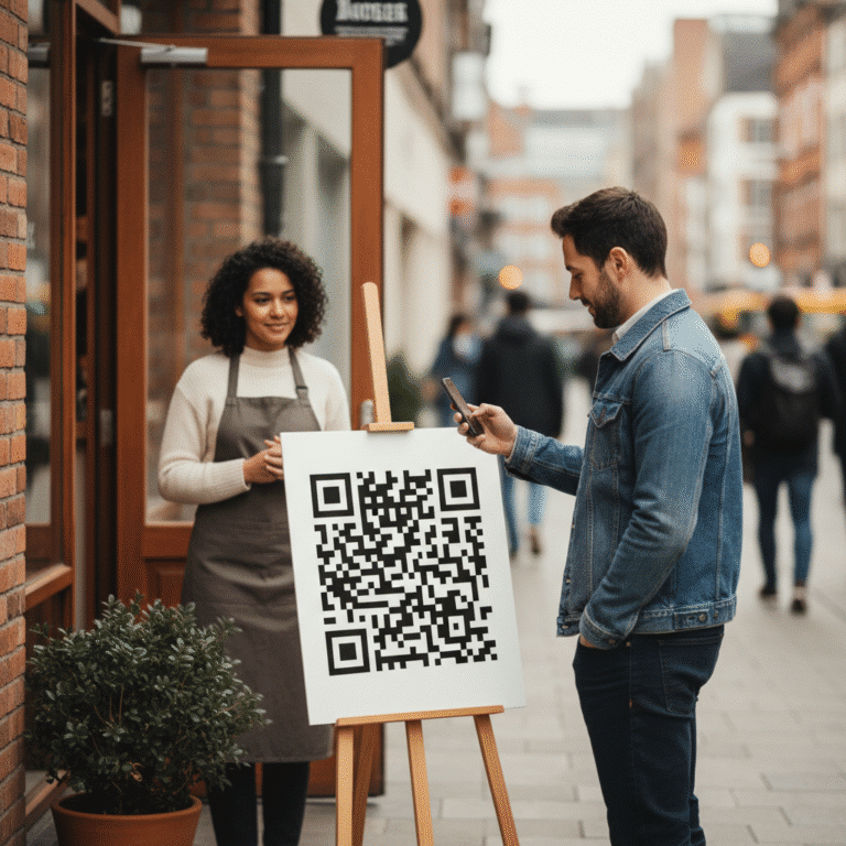 ยิงแอดแพง! พลิกเกมด้วย ‘O2O Marketing’ ใบปลิวติด QR Code ดึงลูกค้าเข้า Line OA