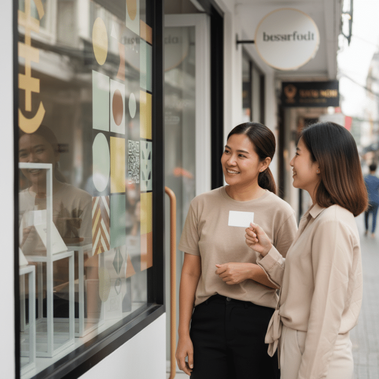 O2O Marketing! ทริคใช้ป้ายและสติ๊กเกอร์กระตุ้นยอดขาย SME