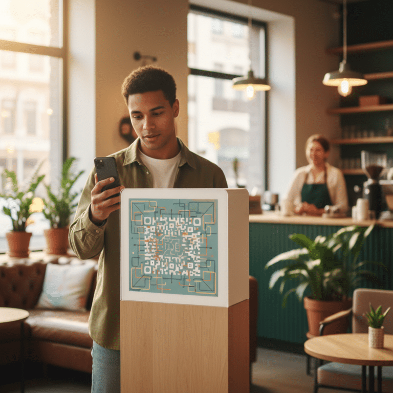 เทคนิคทำป้ายสแตนดี้ QR Code ดึงลูกค้าออฟไลน์สู่ออนไลน์