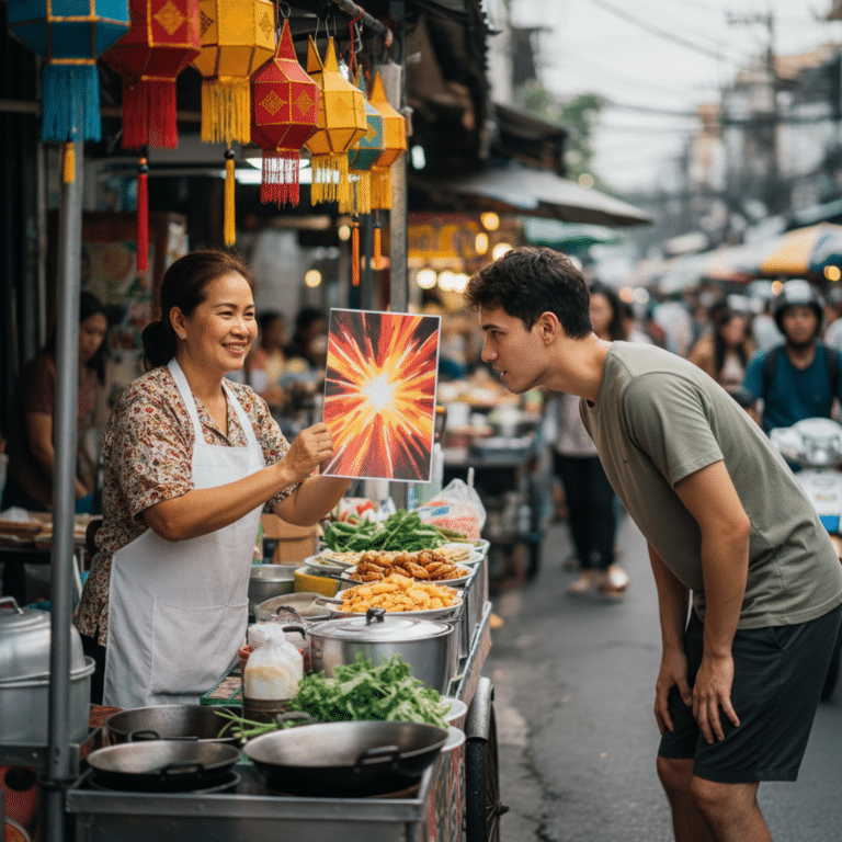 จิตวิทยาสีออกแบบเมนูอาหาร ทริคเพิ่มยอดขายให้ร้านสตรีทฟู้ด