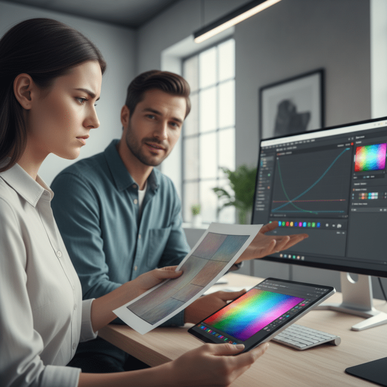 ออกแบบในแอปฯ สีสดแต่พิมพ์ซีด? เจาะลึก RGB vs CMYK ฉบับ 2026