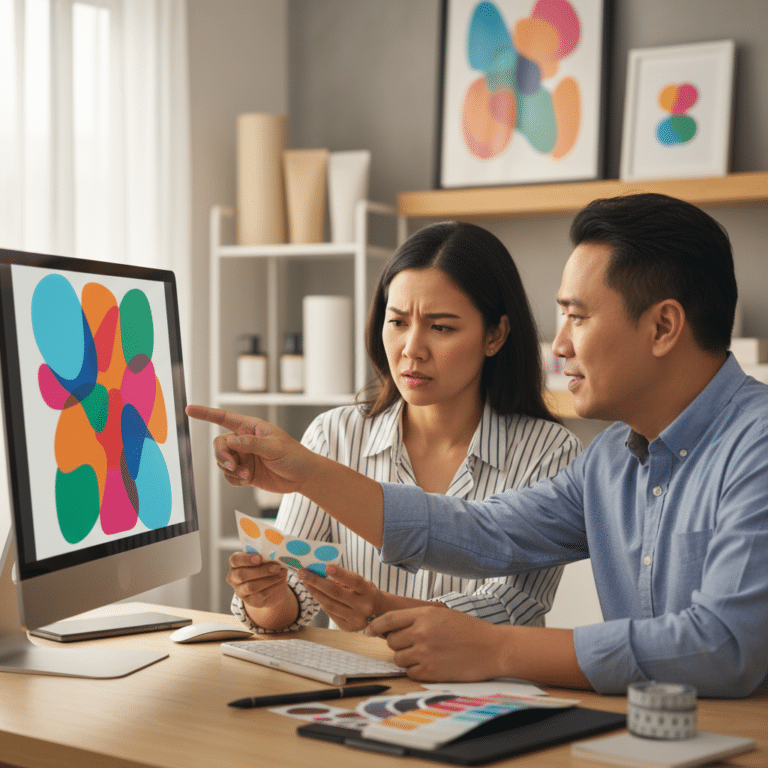 ทำไมสีเพี้ยน? รู้จัก RGB vs CMYK ก่อนสั่งพิมพ์สติ๊กเกอร์