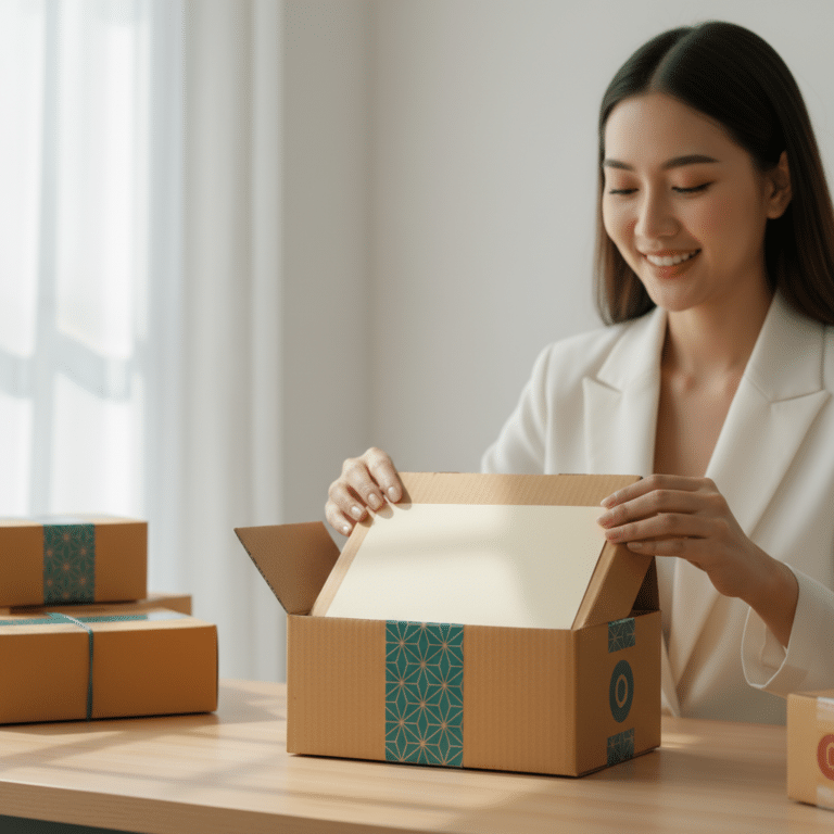 ทริคสร้าง Unboxing Experience 2026 ด้วยสติ๊กเกอร์และนามบัตร