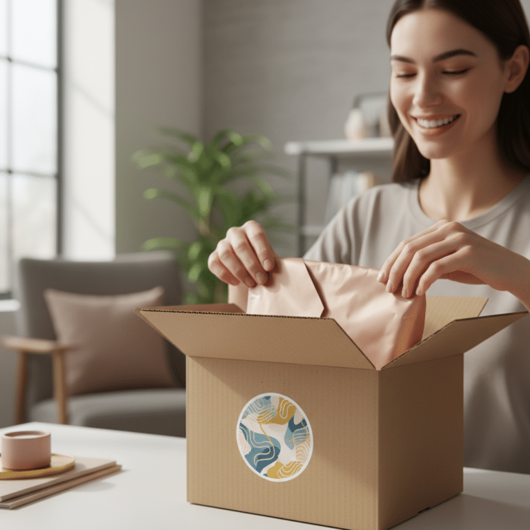 เทรนด์ 2026: สร้าง Unboxing Experience ด้วยสติ๊กเกอร์สุดปัง